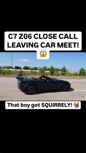 Cars Across Texas | Drew | C7 Z06 Nearly LOSES CONTROL Leaving Car Meet! Check this out and more in my recent video! Link in bio! #chevrolet #corvette #z06 #crash... | Instagram