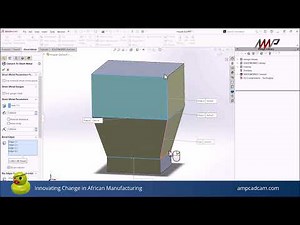 Convert A Solid Part Into A Sheetmetal Part | SOLIDWORKS Tutorial