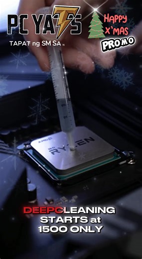 ✨ NEW & IMPROVED DEEP CLEANING SERVICE – PC YATS SAN PABLO ✨ Because YOU requested a cleaner, more detailed, and more powerful version of our Deep Cleaning service — PC YATS listened. 💛 We upgraded our Deep Cleaning Rethermal Service to make sure you get the performance you PAID FOR and the quality you DESERVE. 🧼 Thorough Dust Removal ❄️ Proper Rethermaling with High-Quality Paste 🔧 Fan, Cooler & Case Cleaning 💨 Airflow Optimization ⚙️ Performance Check Before & After Bring back your PC’s fu