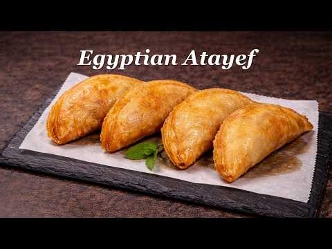 Egyptian Atayef (Qatayef) Recipe | Perfect Ramadan Dessert | The Egyptian Cook