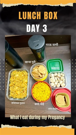 Lunch Box 🍱 Office Lunch Box Ideas during my Pregnancy #viral #lunch #healthylifestyle #shorts