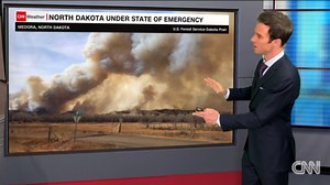 Fire threat continues across Central Plains while East wakes up to record cold