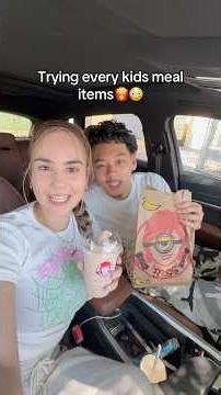 Which place had the best kids meal?🍟😳 #shorts #couple #kokoandsymba