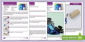 Incy Wincy Spider Prop Craft Instructions