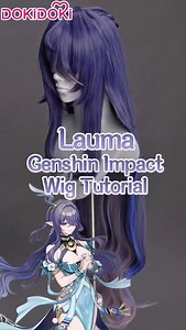 9.1K views · 68 reactions | Wig Tutorial - Lauma from Genshin Impact  I’m so in love with her design! Can’t wait to see the gorgeous cosplayers  Hope this tutorial is useful for you! Find more in DOKIDOKI ♥️ #lauma #laumacosplay #genshinimpact #genshinimpactcosplay #cosplay #dokidokicosplay #dokidokicostume | DokiDoki Costumes | Facebook