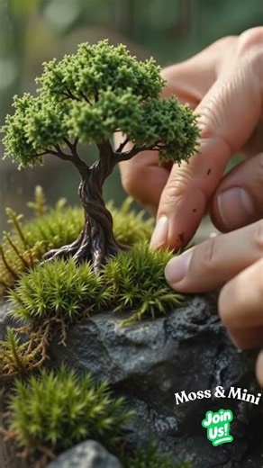 DIY Waterfall Moss Terrarium | Miniature Resin Stream & Fairy Cottage