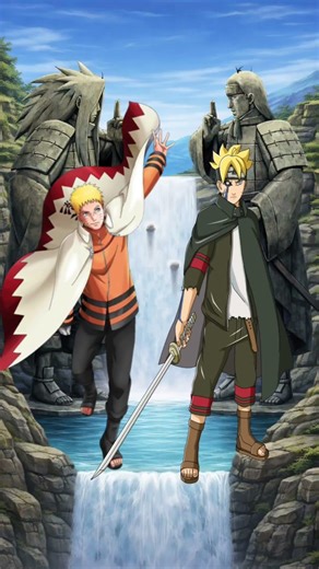 Naruto vs Uchiha Baruto vs Hokage Minato vs Akatsuki #naruto #anime