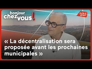 Françoise Gatel: "Decentralization will be proposed before the next municipal elections."