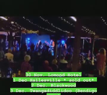 Australia tour continues. Mountaingrass this weekend! And after WA and SA, four more gigs in Victoria: 30 Nov: The Lomond Hotel 1 Dec: Healesville *sold out* 2 Dec: Blackwood Festival of Music and Culture: 02-03 Dec 2023 3 Dec: Twangadiddlydoo (Bendigo area) link in comments | Foghorn Stringband