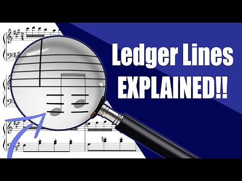 LEDGER LINES and HOW TO read them!!