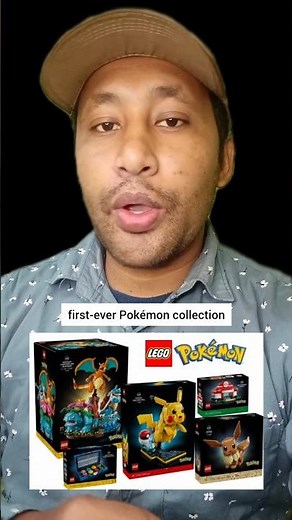 The LEGO Group has officially unveiled its first-ever Pokémon collection,