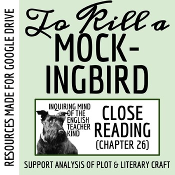 To Kill a Mockingbird Chapter 26 Literary Analysis Worksheet and Key | Google