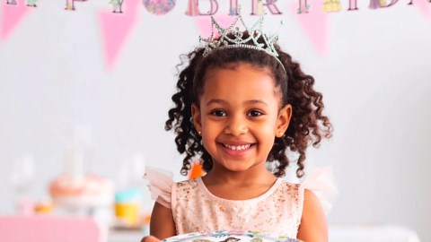 Princess Birthday Party Decorations | Disney Princess Party Decorations | Serves 16 | Banner, Tablecloth, Plates, Napkins, Sticker | Officially Licensed