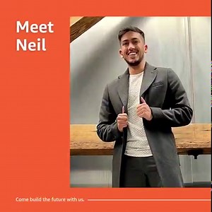 3.2K views · 60 reactions | Meet Neil, Software Development Engineer II on our Developer Tools team. If you want to improve any part of the software development lifecycle & are interested in designing features for developers around the world, we’d love to speak with you: https://go.aws/3wKNjhK | Amazon Web Services | Facebook