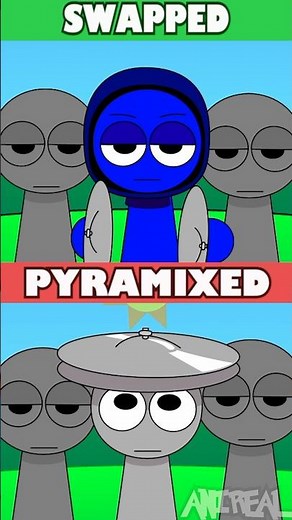 Incredibox Sprunki Pyramixed SWAPPED VERSION VS Sprunki Pyramixed OG
