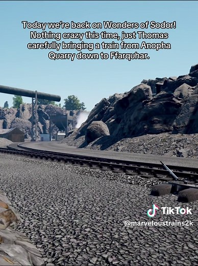 Wonders of Sodor: Chill Thomas Train Journey from Anopha Quarry