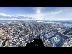 360 Gigapixel Panoramic Gigapan View of New York