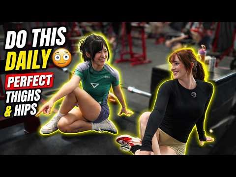 Morgpie Syanne’s TOP 5 Thigh & Hip Exercises for Beginners (At Home)