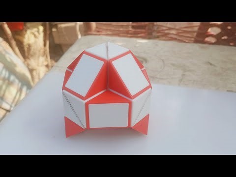 How to make a Space Shuttle with Snake Cube.