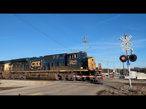 CSX Southbound Intermodal I025 Amqui, TN 01/22/26