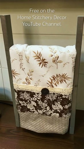 Make your own Dish Towel! Free class on YouTube #sewing