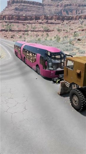 Realistic Highway Car Crashes #374 | BeamNG Drive