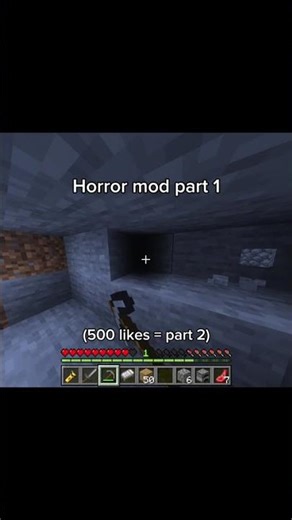 I couldn’t stop screaming when playing this horror mod 😭 #viral #minecraft #meme #gaming #horror