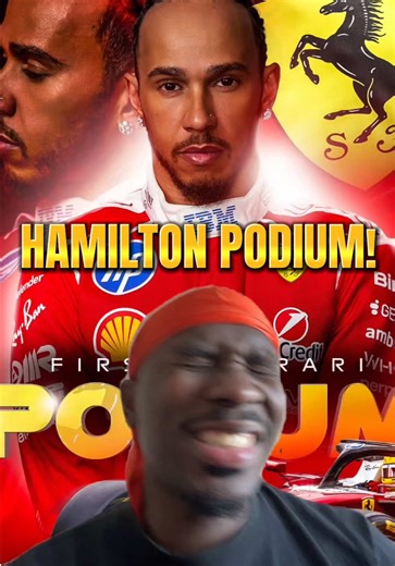 Hamilton Achieves First Podium for Ferrari