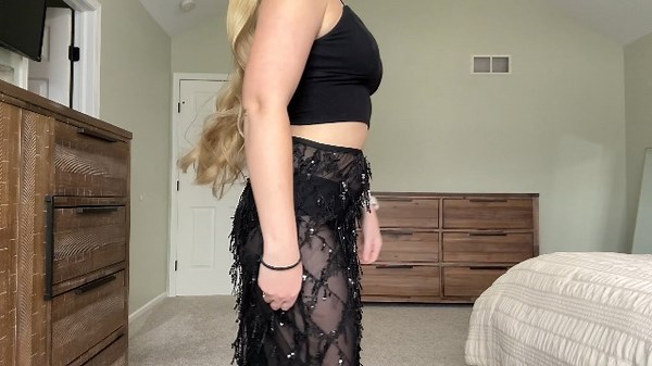 Watch Sequin fringe skirt on Amazon Live