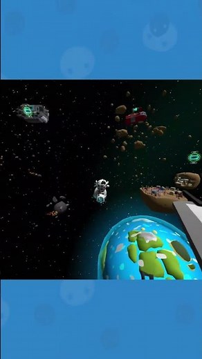 Wobbly Life Space Trickshots Space Rider #funny #gaming#wobblylife #trickshots