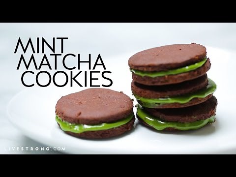 How to Make Mint Matcha "Oreo" Cookies