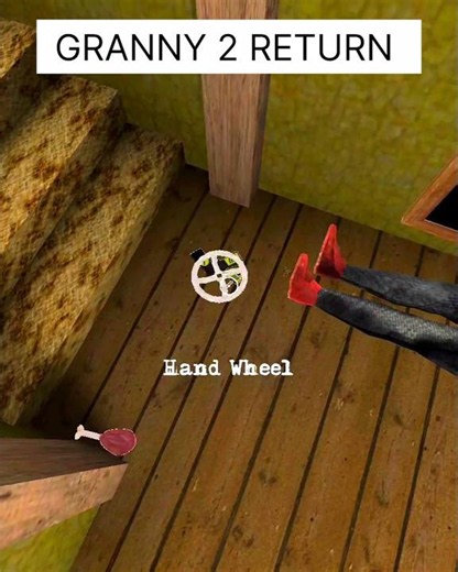 GRANNY 2 RETURN HAND WHEEL #granny #horrorgame