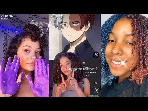 How to Use Hair Color Wax on Natural Hair in 2022 🍩 2022 NEW CURLY HAIRSTYLES 🍬