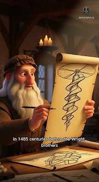How Leonardo da Vinci Designed a Helicopter… in 1485 -Real History
