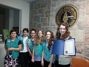 South Kingstown Celebrates Girl Scout Week