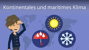Kontinentales Klima • Beschreibung und Merkmale