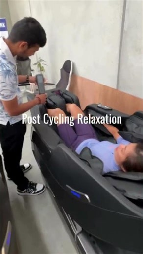 Post Cycling Relaxation | Recover Better with ChiLink Massage Chair