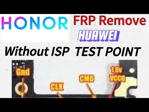 Huawei Honor 90 REA-NX9, REA-AN00 FRP Google account remove without ISP test point