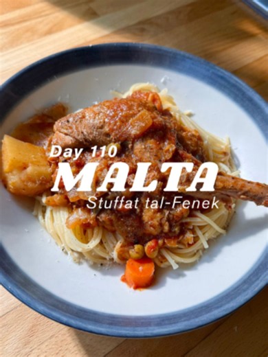 Stuffat tal-Fenek Recipe: The National Dish of Malta