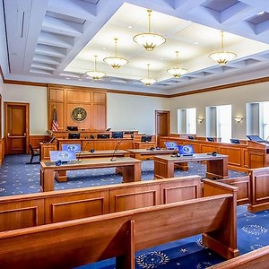[Hot Item] Commercial Solid Wood Frame Leather Chair Courtroom Project Court Furniture Judge Chair