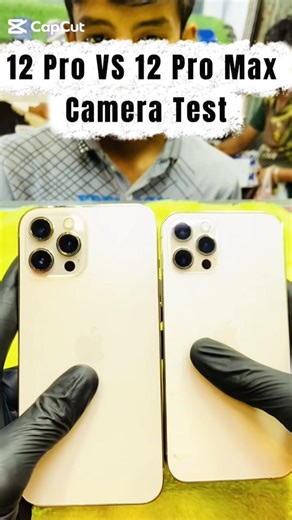 iPhone 12 Pro Max vs 12 Pro 🔥 Camera Result | Real Test #iphone #12promaxcamera #12procamera #viral