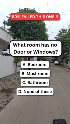 No doors. No windows. One tiny surprise. Can you guess the room? | Ashish Brainteaser