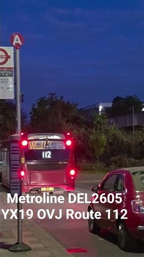 Metroline DEL2605 YX19 OVJ Route 112 #busspotting #busvlogs #fortheloveofbuses