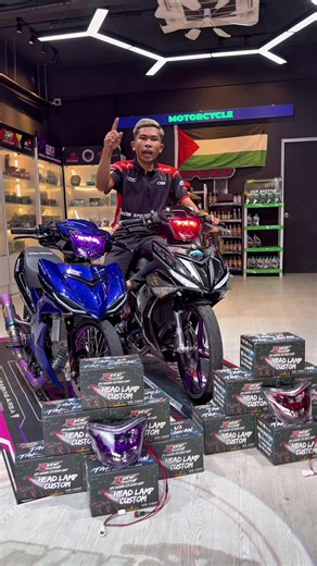 New version APX racing x Apit juan Lampu Custom Dh sampai geng #apxracing #apxracinglampucustom #y15v1 #apitjuanlampu #y15v1apitjuan