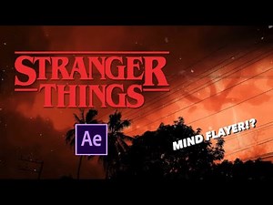 Stranger Things | Mind Flayer | After Effects Edit 2022