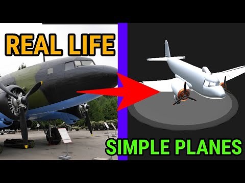 HOW TO MAKE REPLICAS AND IMPROVE YOUR PLANES LIKE A PRO!(Simpleplanes) [Structure]