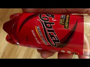 Cobra Energy Drink Berry Blast Review: Unleash the Power! My Life in Philippines