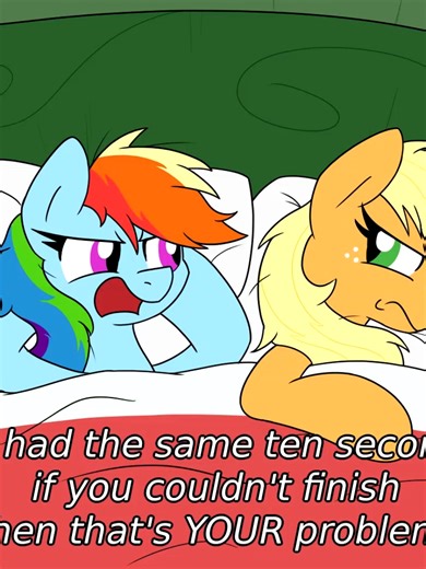 Rainbow Dash And Applejack Are in bed being Naghty #mlp #mlpfim #bronyfandom #funny #mlptiktok #brony #MLP #15.ai #ponies #mylittlepony #MLPFIM #G4 #mlpai #trend #trending #meme #funnyvideos #rainbowdash #applejack