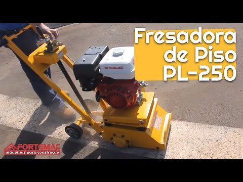 Fresadora de Piso e Asfalto para Remoção Faixa de Trânsito FORTEMAC