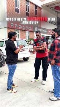 MST sir ne liya Admission! 🤯